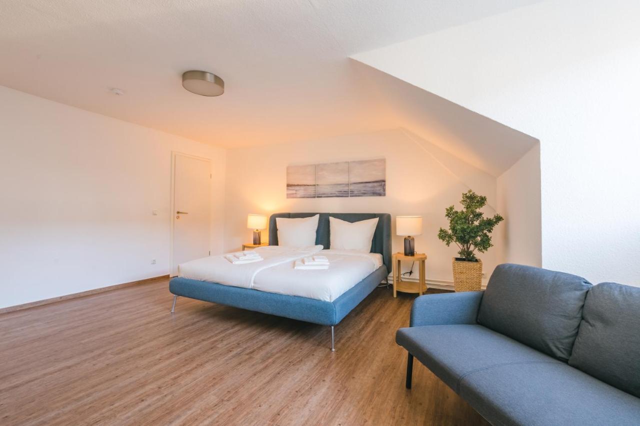 Zentral Gelegenes Premium-Apartment Mit Viel Tageslicht 함브루크 외부 사진