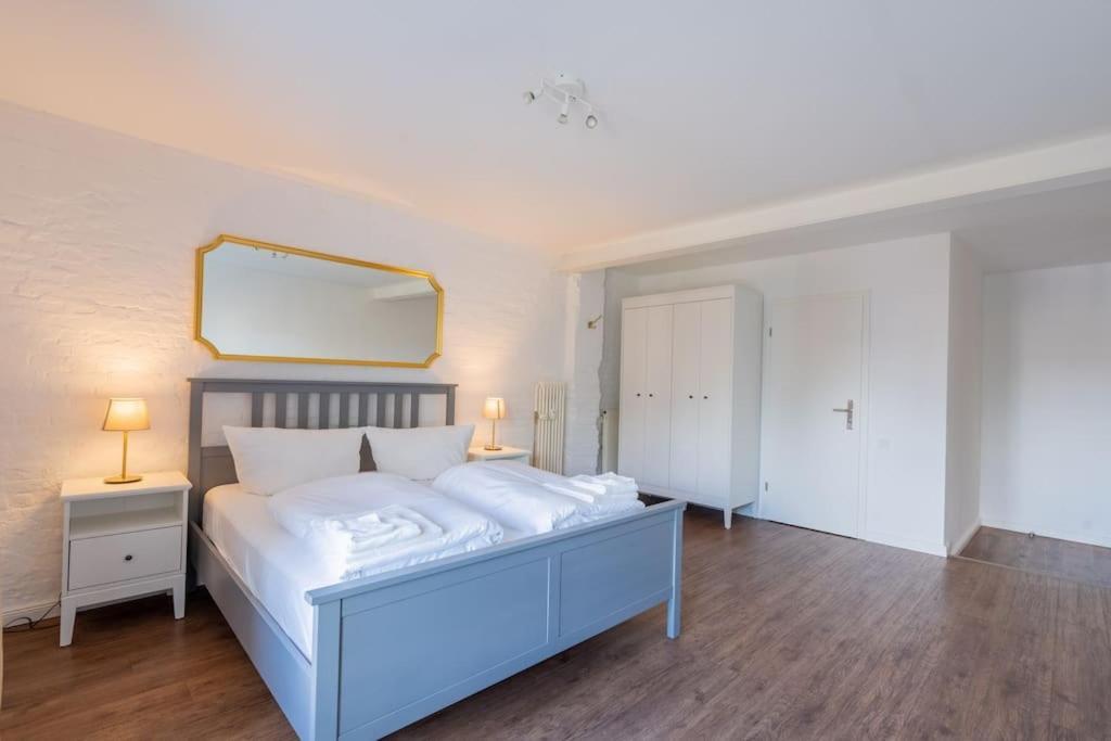 Zentral Gelegenes Premium-Apartment Mit Viel Tageslicht 함브루크 외부 사진